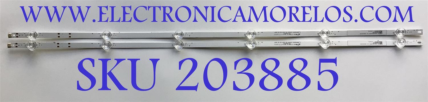 KIT DE LEDS PARA TV VIZIO ORIGINAL 2 PIEZAS / NUMERO DE PARTE 303IN400035 / INN40D06-ZC46AG-09 / B331D0000 / 28BABOLB / MODELO D40F-J09 LINID4MX / PANEL V400HJ9-D03 - Imagen 1